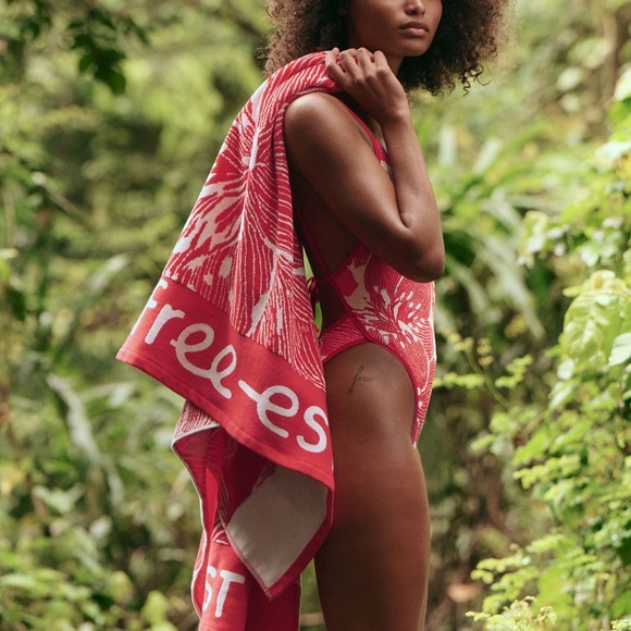 Free People Free-est Coastal Wildflower Beach Towel - Picture 8 of 8